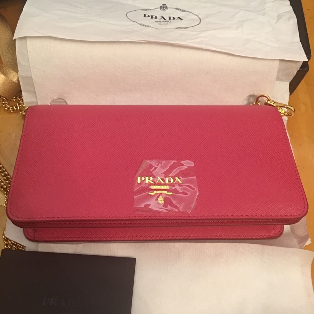 Prada Saffiano Chain Bag- Unused